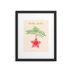 Cheerful twinkle Christmas star Framed Art Print Gallery Image 5