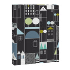 City life blocks moonless night Canvas Print Gallery Image 6