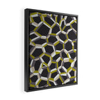 City life connections moonless night Framed Canvas Print Gallery Image 2