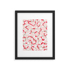 City life connections pearl pink Framed Art Print Gallery Image 6