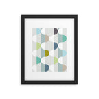 City life facade soft grey Framed Art Print Gallery Image 5