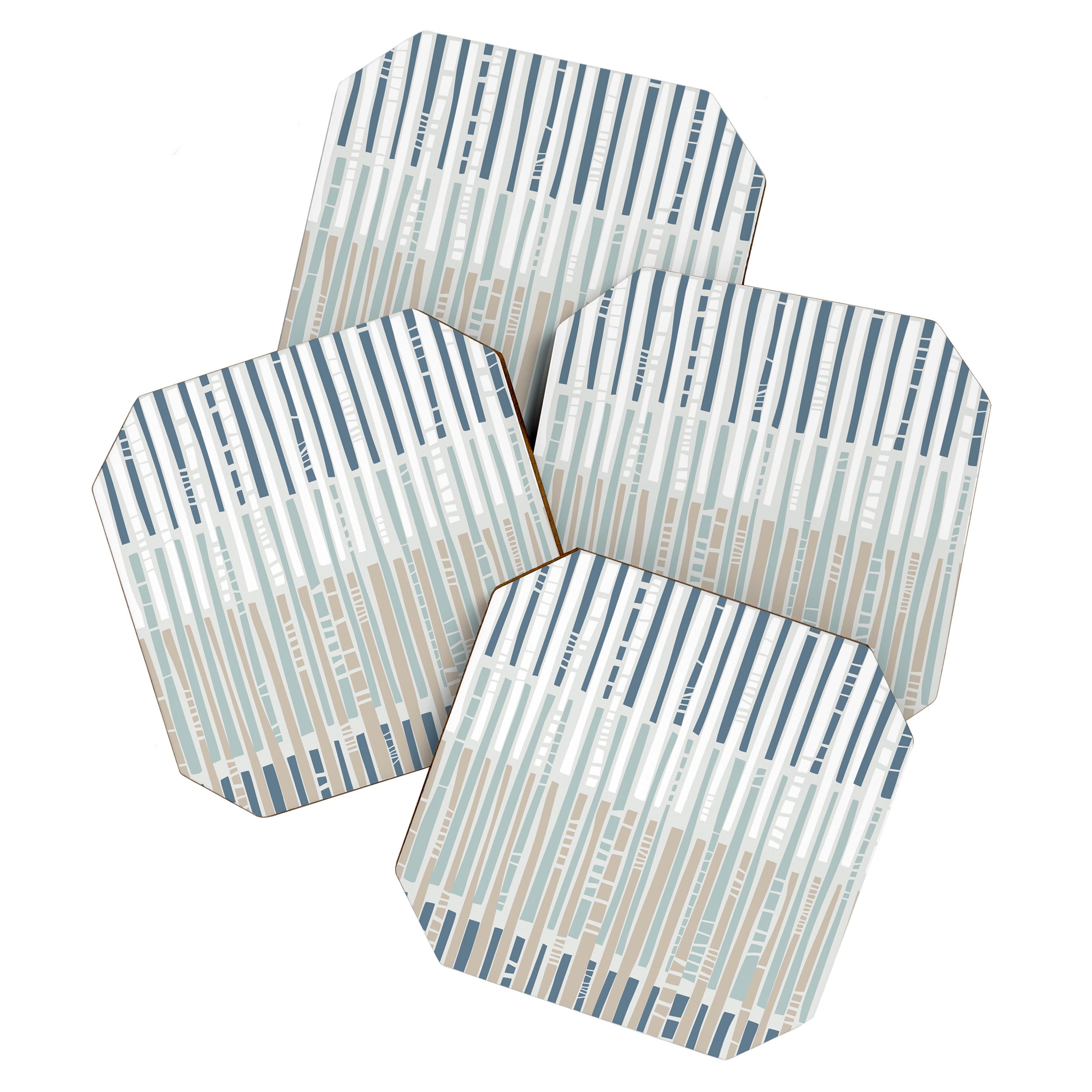 City life geometrics beams soft grey Coaster Gallery Image 1
