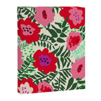 color matters: happy florals in pink light backround Canvas Print Gallery Image 6