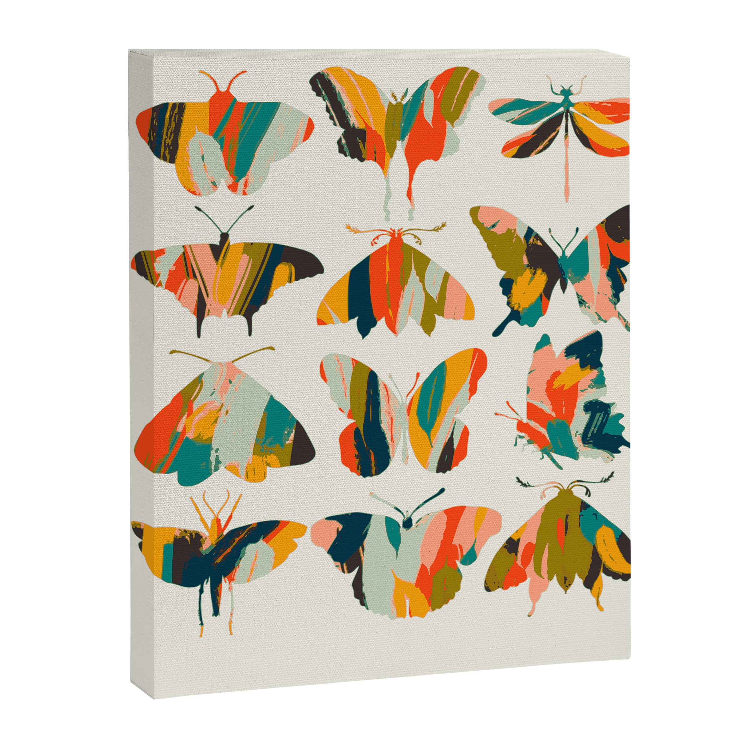 colorful butterflies Canvas Print Gallery Image 6