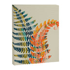 colorful fern leaves Canvas Print Gallery Image 6