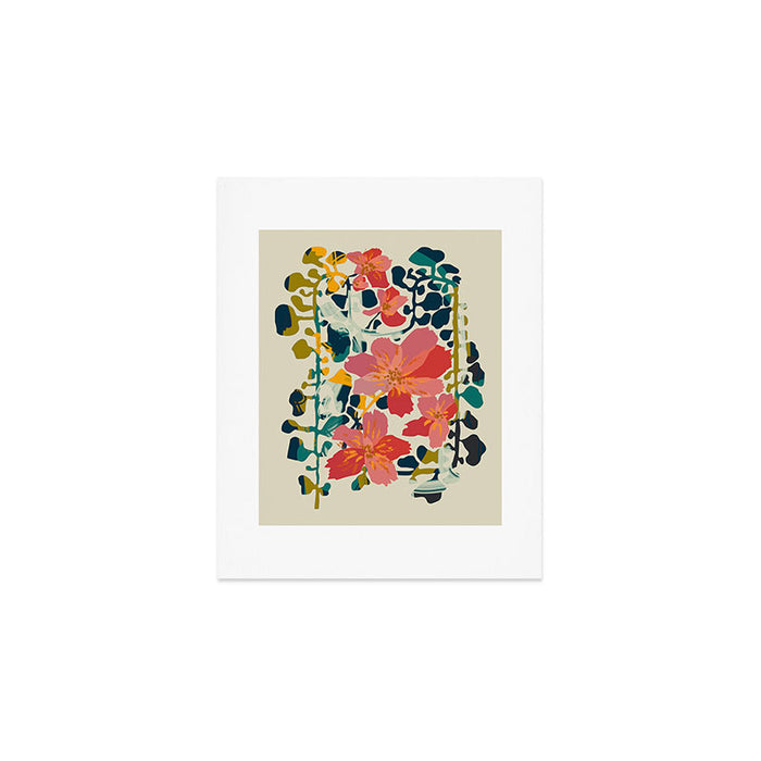 colorful orchid Art Print Gallery Image 1