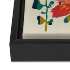 colorful orchid Framed Canvas Print Gallery Image 3