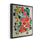 colorful orchid Framed Canvas Print Gallery Image 2