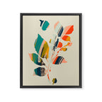 Colorful Poplar tree leaf Framed Canvas Print Gallery Image 6