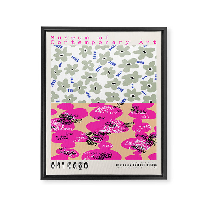 Museum of Contemporary Art Chicago Framed Canvas Print Gallery Image 1