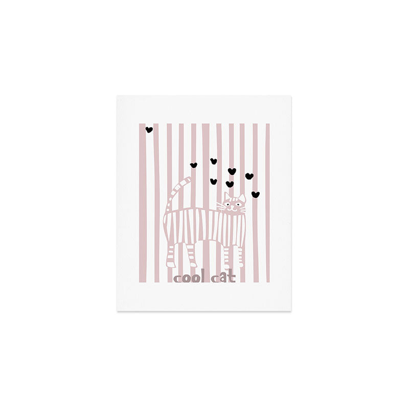 Cool cat Art Print Gallery Image 1