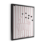 Cool cat Framed Canvas Print Gallery Image 2
