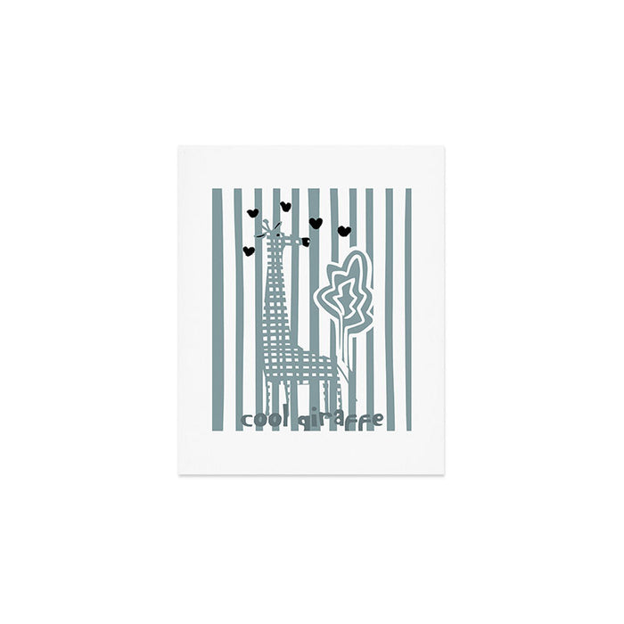 Cool giraffe Art Print Gallery Image 1