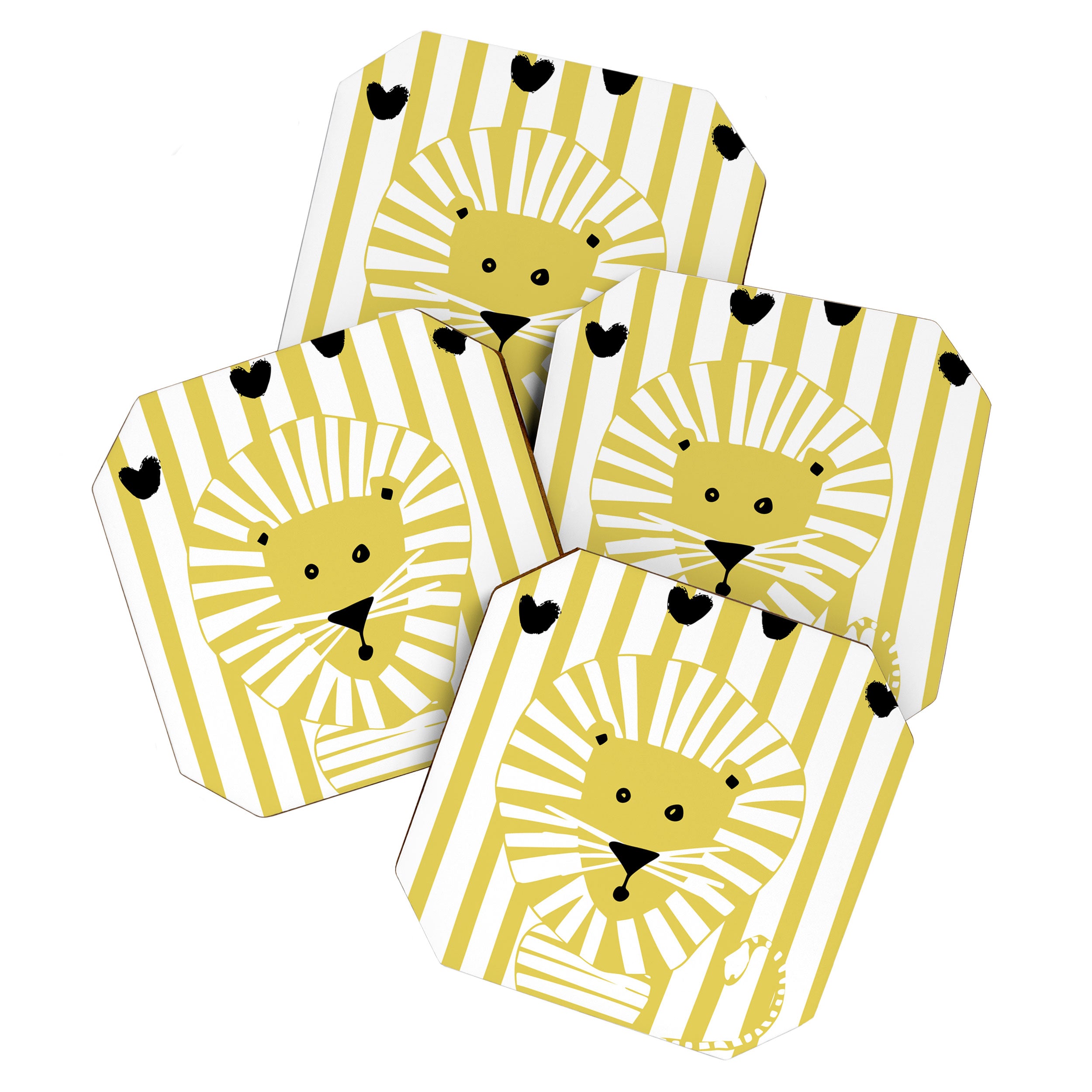 Cool lion Coaster Gallery Image 1
