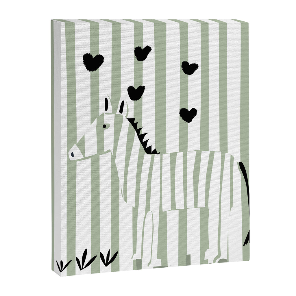 Cool zebra Canvas Print Gallery Image 6