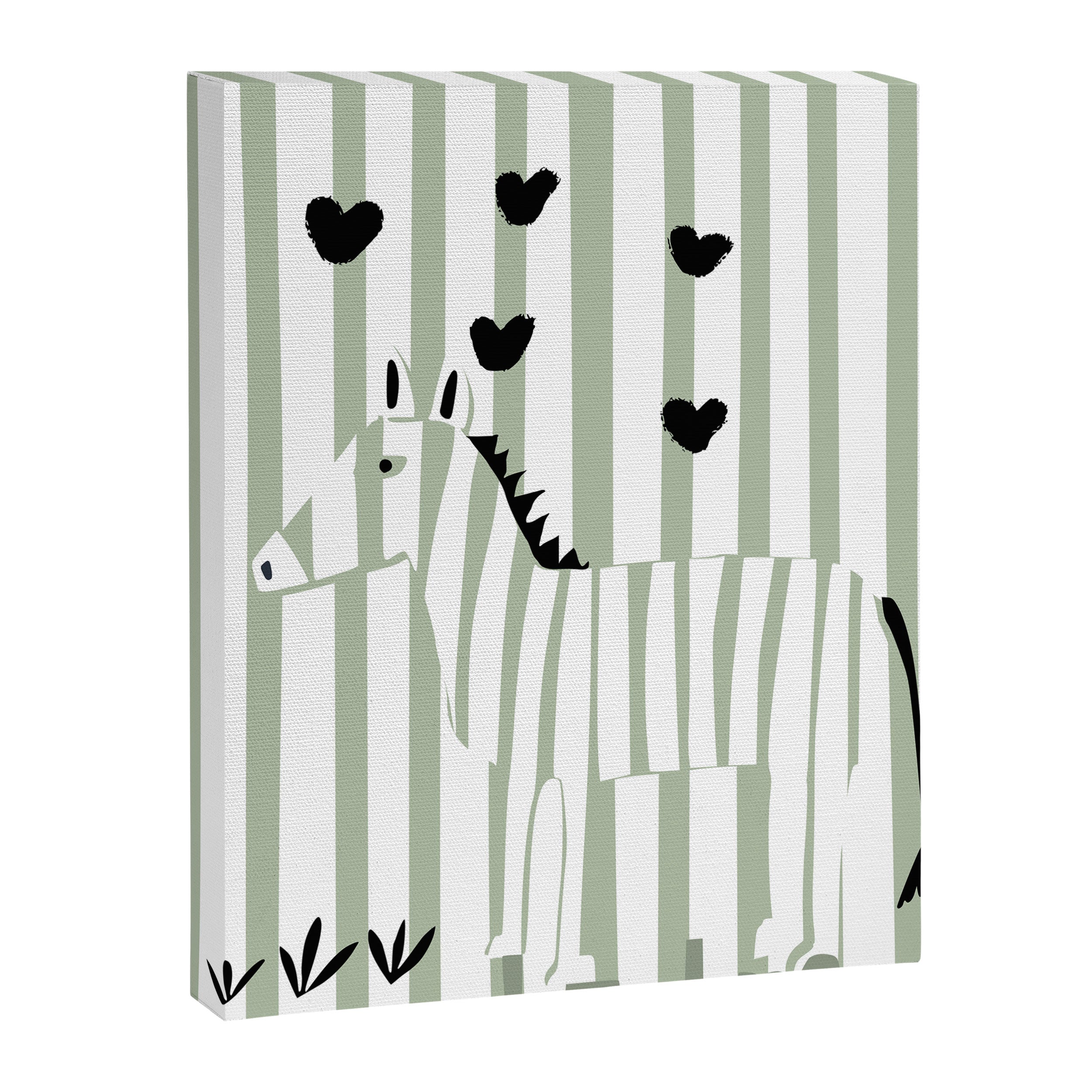 Cool zebra Canvas Print Gallery Image 6