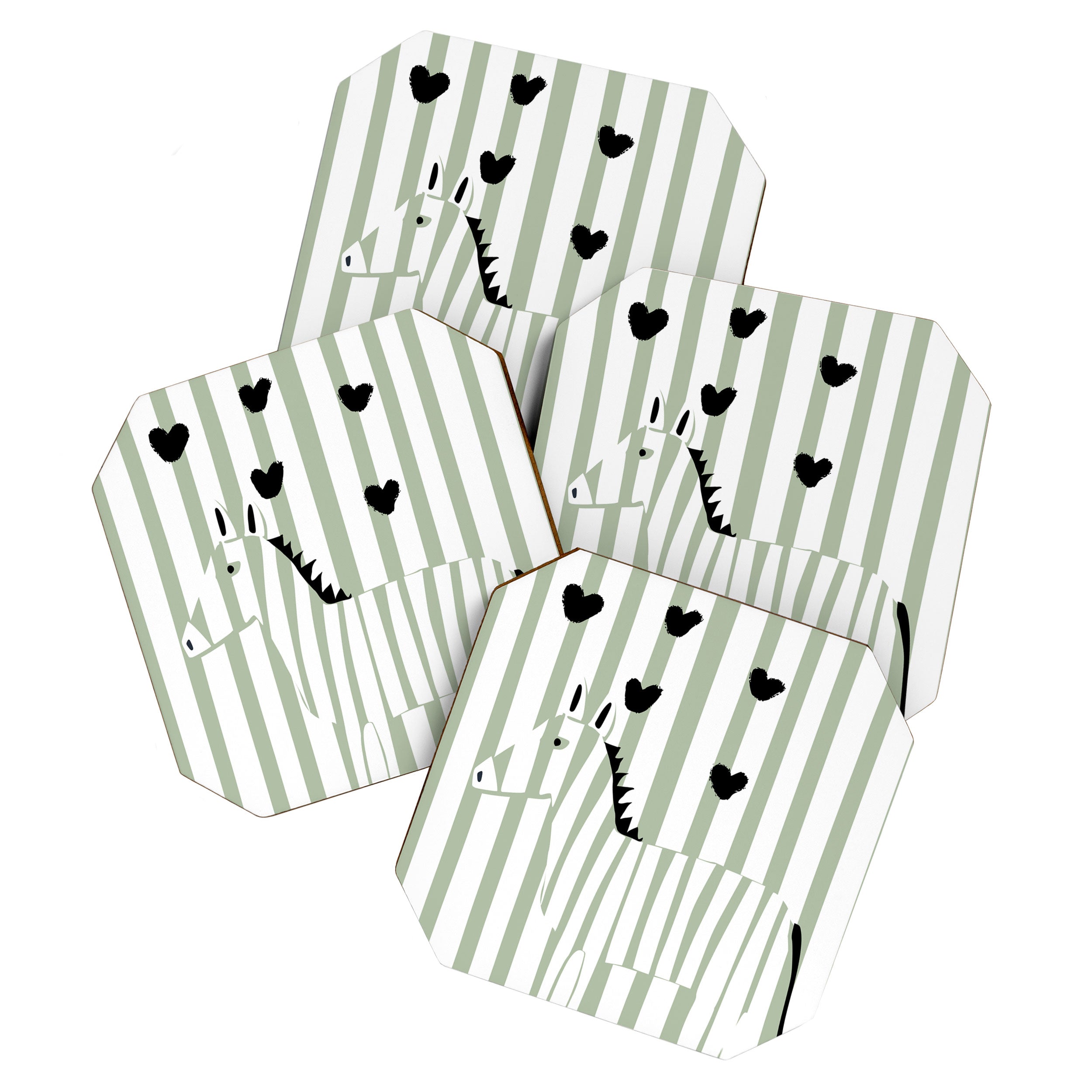 Cool zebra Coaster Gallery Image 1