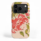 Coral berries: fall florals no.19 iPhone Case Gallery Image 1