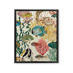 coral reef deep silence Framed Canvas Print Gallery Image 6