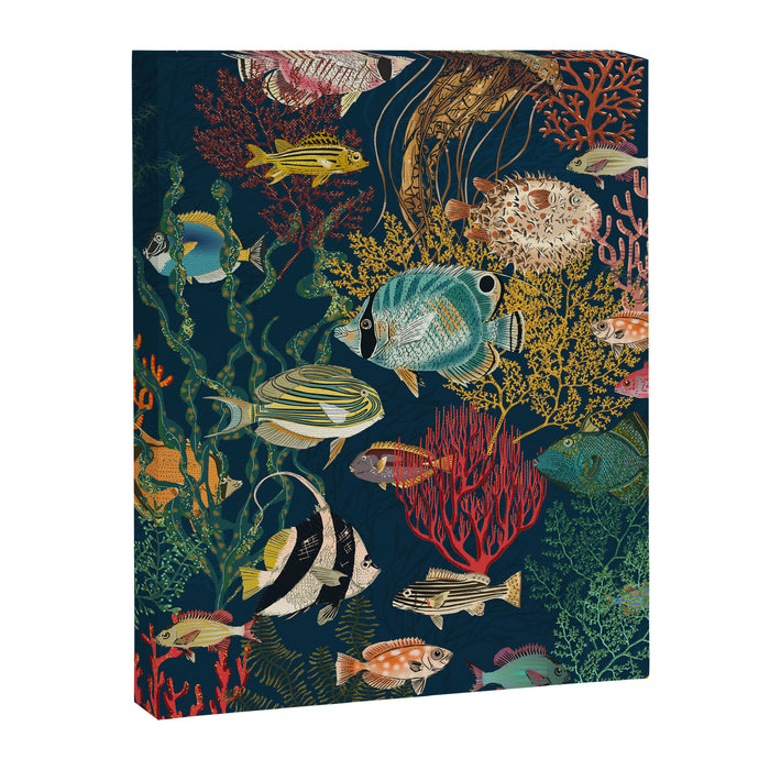 coral reef deep silence Canvas Print Gallery Image 1