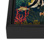 coral reef deep silence Framed Canvas Print Gallery Image 3