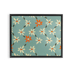 Daily pattern: Retro Flower No.11 Framed Canvas Print Gallery Image 8