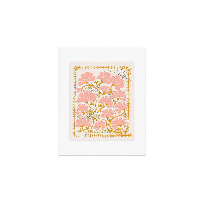 Ever blooming good vibes soft colors Art Print Gallery Image 1