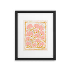 Ever blooming good vibes soft colors Framed Art Print Gallery Image 5