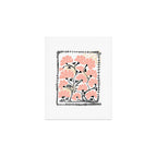 Ever blooming good vibes white Art Print Gallery Image 1