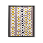 expectant iteration abstract build up Framed Canvas Print Gallery Image 6