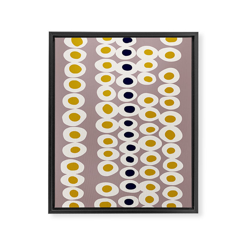 expectant iteration abstract build up Framed Canvas Print Gallery Image 6