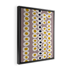 expectant iteration abstract build up Framed Canvas Print Gallery Image 2