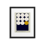 expectant iteration bauhaus Framed Art Print Gallery Image 5