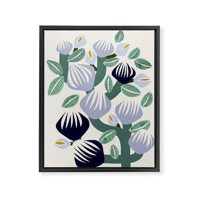expectant iteration bold branch Framed Canvas Print Gallery Image 1