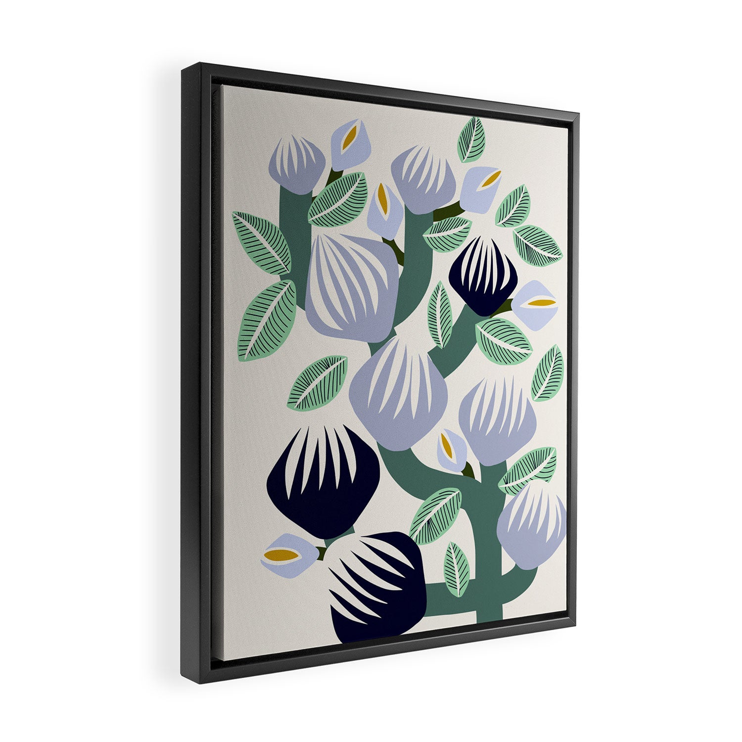 expectant iteration bold branch Framed Canvas Print Gallery Image 2