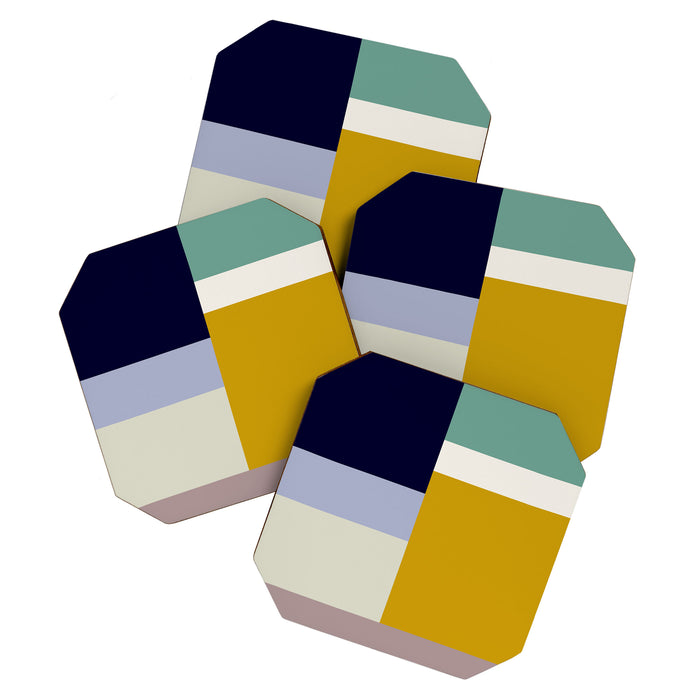 expectant iteration colored emotions Coaster Gallery Image 1