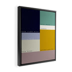 expectant iteration colored emotions Framed Canvas Print Gallery Image 2