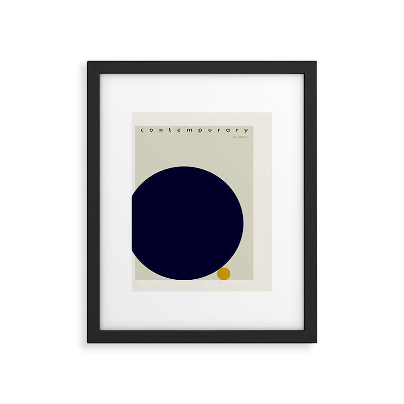 expectant iteration contemporary balance Framed Art Print Gallery Image 5