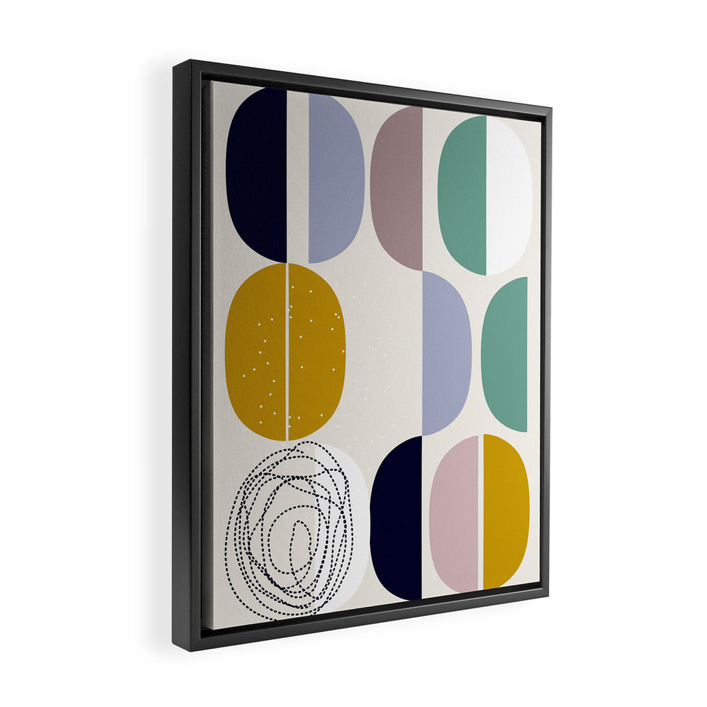 expectant iteration half time Framed Canvas Print Gallery Image 2