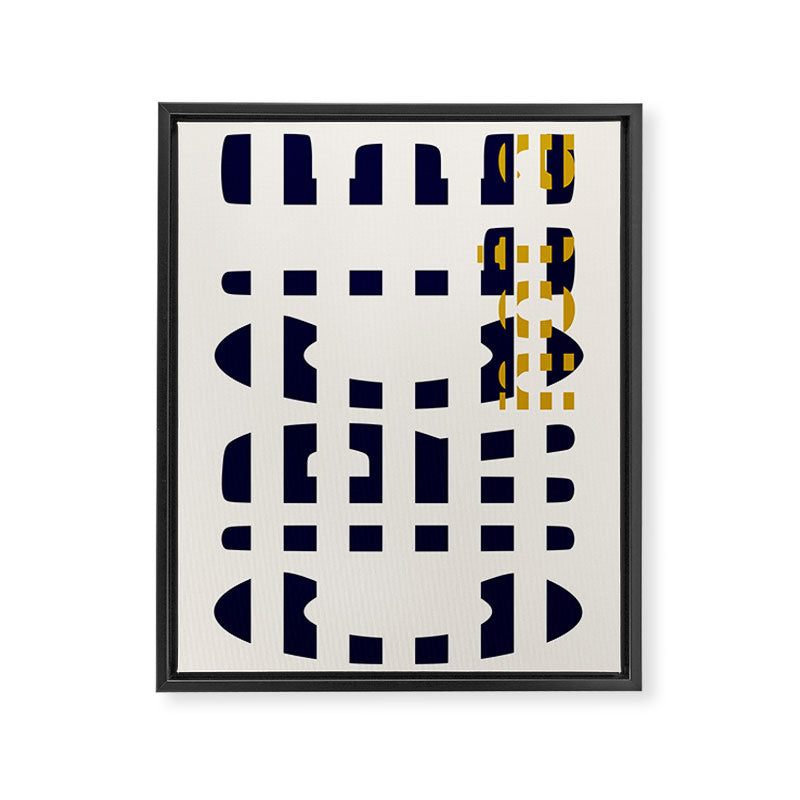 expectant iteration not a circle Framed Canvas Print Gallery Image 6