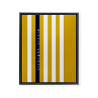expectant iteration straight circle Framed Canvas Print Gallery Image 6