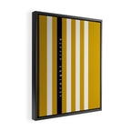 expectant iteration straight circle Framed Canvas Print Gallery Image 2