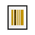 expectant iteration straight circle Framed Art Print Gallery Image 5
