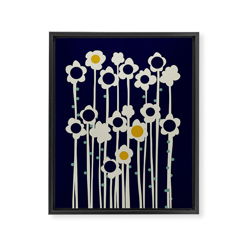 expectant iteration winter sun flowers Framed Canvas Print Gallery Image 6