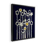 expectant iteration winter sun flowers Framed Canvas Print Gallery Image 2