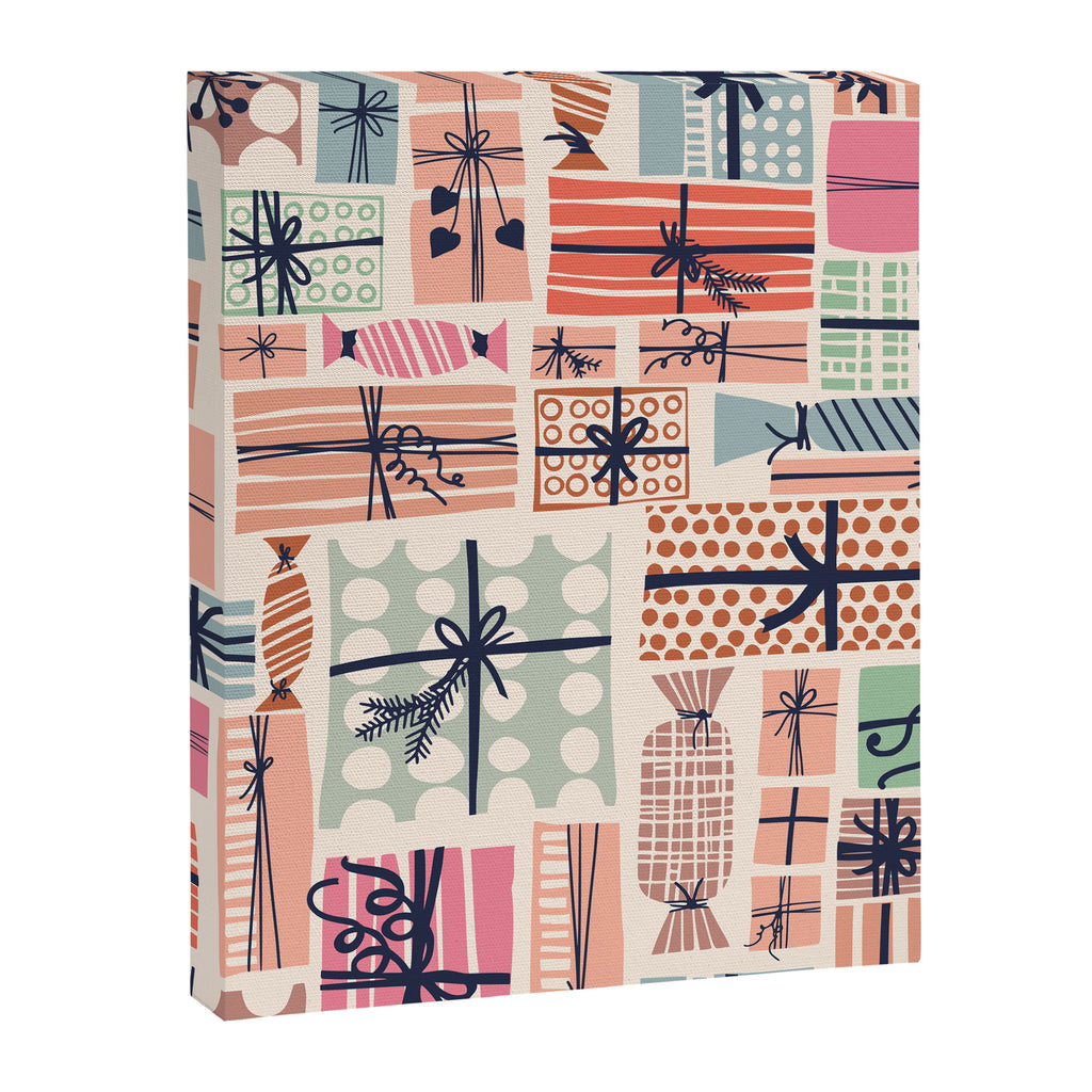Favorite gift wrapped chalky Canvas Print Gallery Image 6
