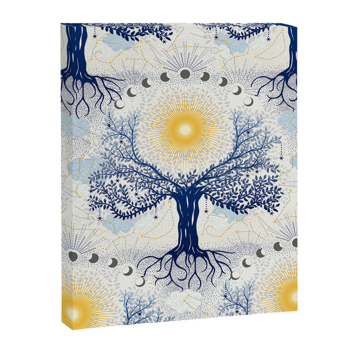 Feel the Cosmic Mother Earth Canvas Print Gallery Image 1