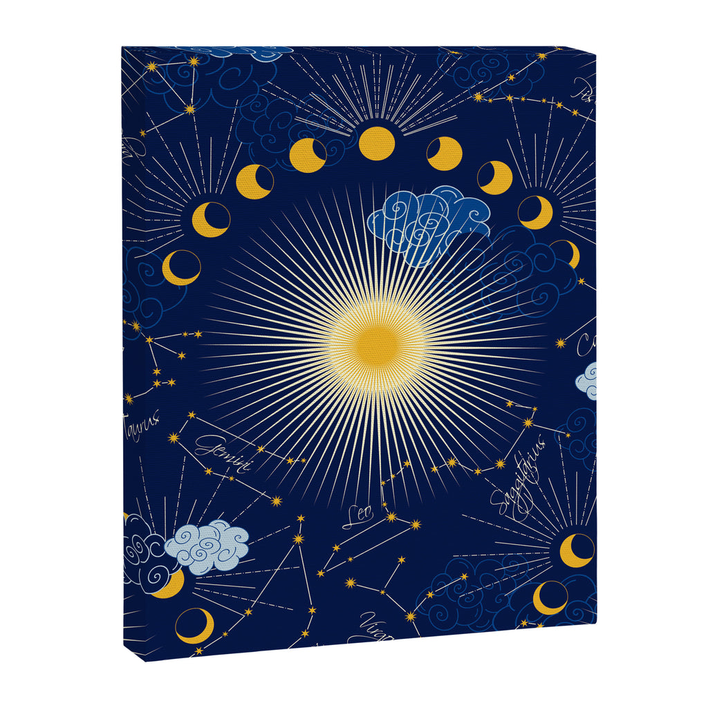 Feel the Cosmic night Sky Canvas Print Gallery Image 8