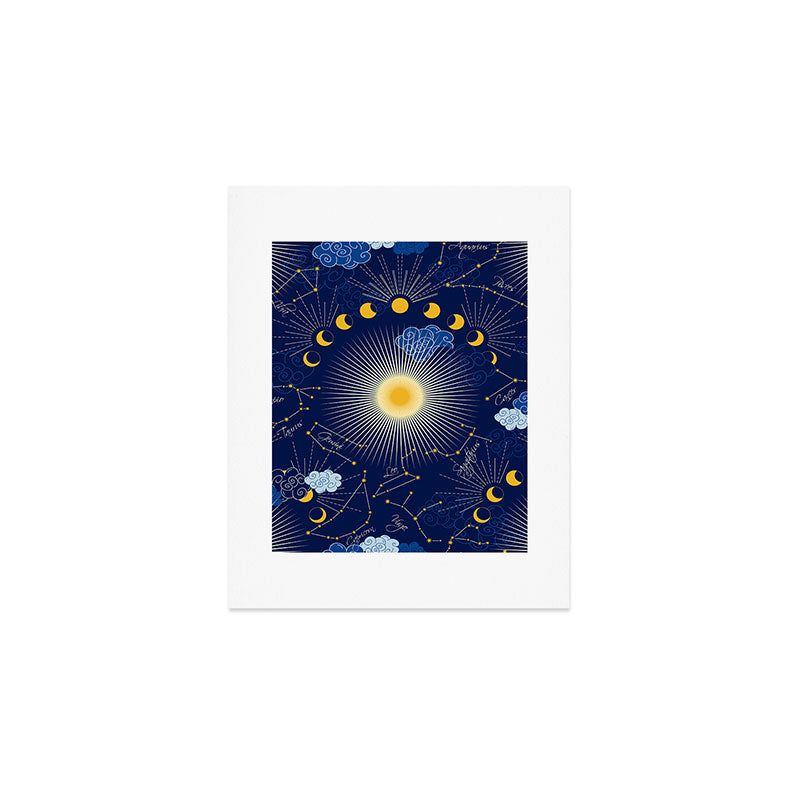 Feel the Cosmic night Sky Art Print Gallery Image 1