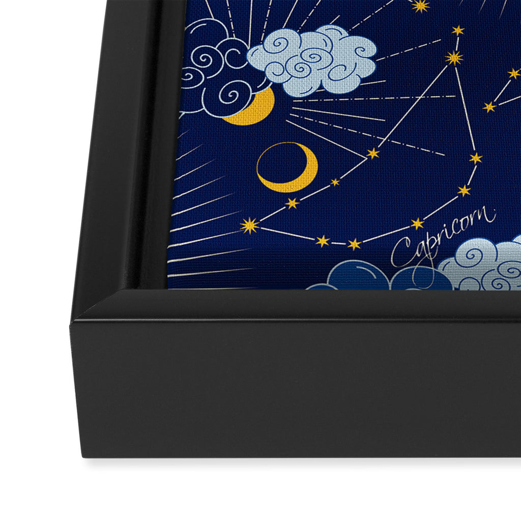 Feel the Cosmic night Sky Framed Canvas Print Gallery Image 3